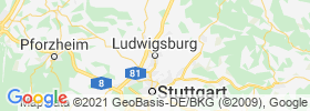 Ludwigsburg map